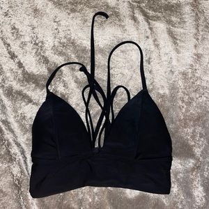Longline Hollister bikini top